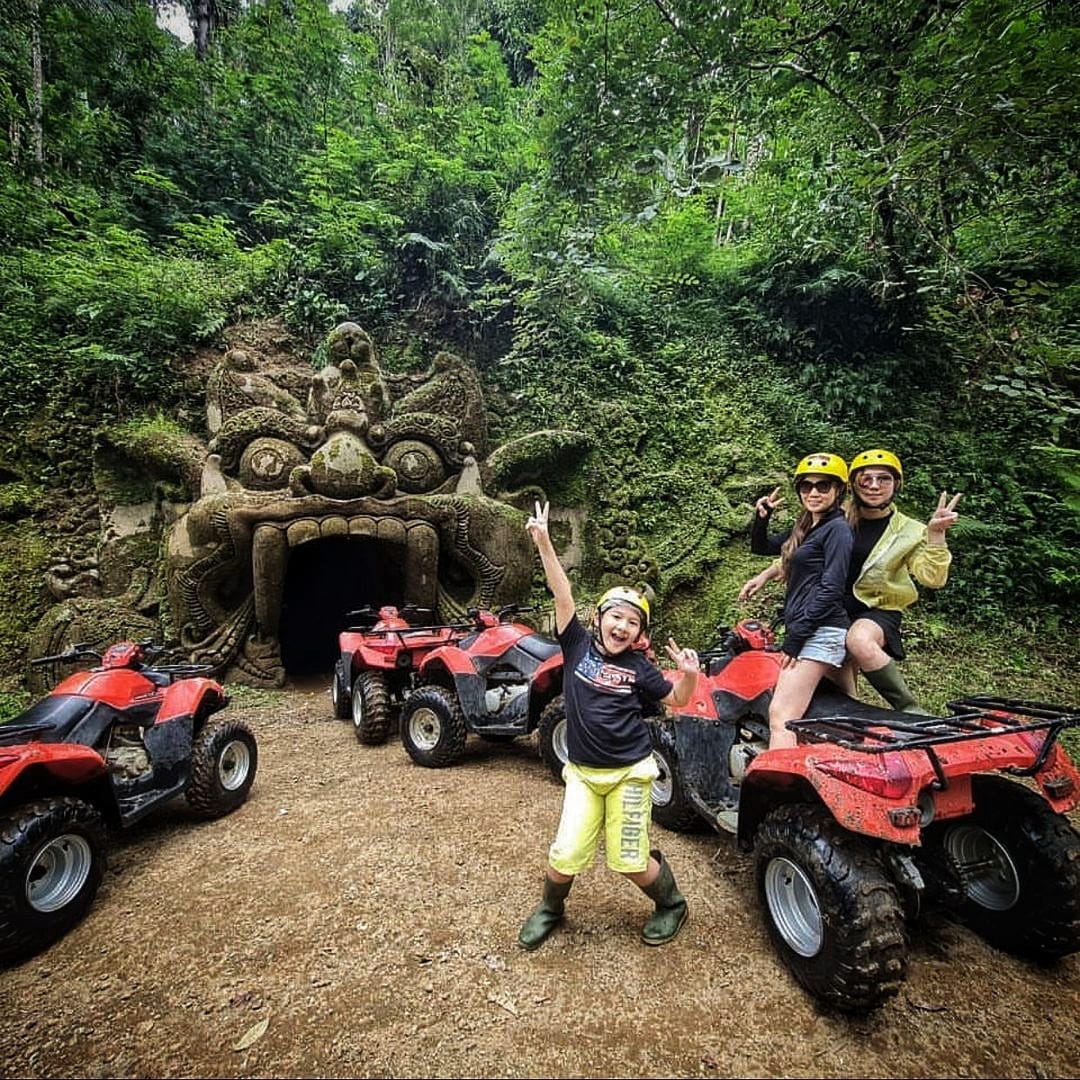 ADVENTURE BALI | ATV Quad Bike + White Water Rafting + River Water Tubing