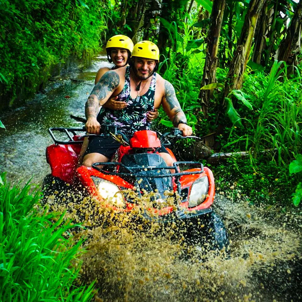 ADVENTURE BALI | ATV Quad Bike + White Water Rafting + River Water Tubing
