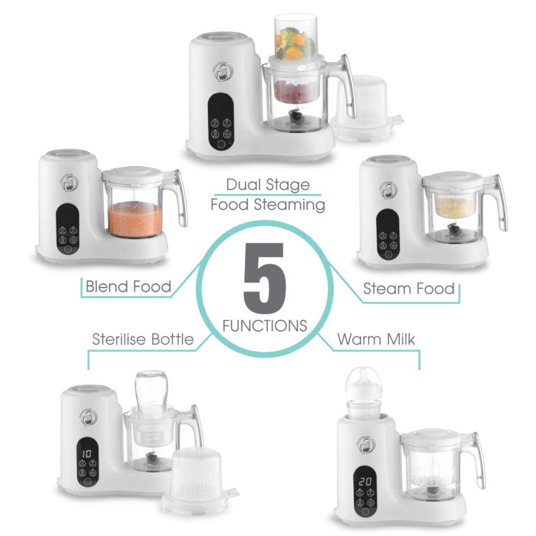 BABY FOOD PROCESSOR | Steamer, Blender and Milk Bottle Warmer