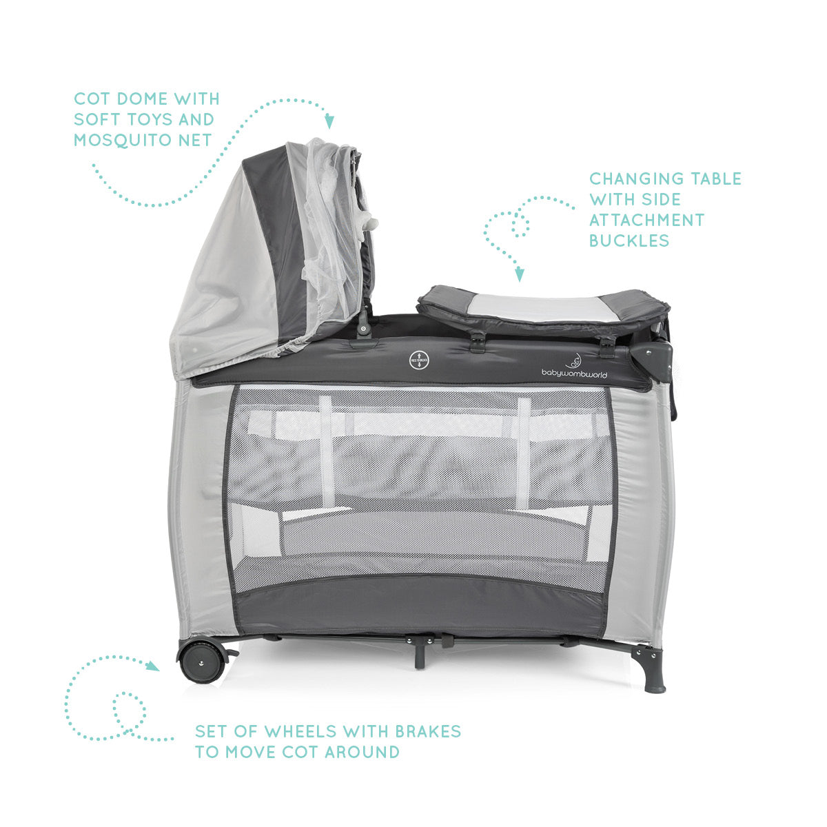 BABY CAMP COT | Mosquito Net