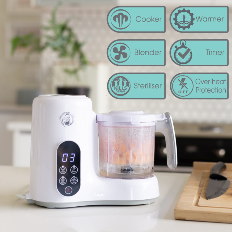 BABY FOOD PROCESSOR | Steamer, Blender and Milk Bottle Warmer