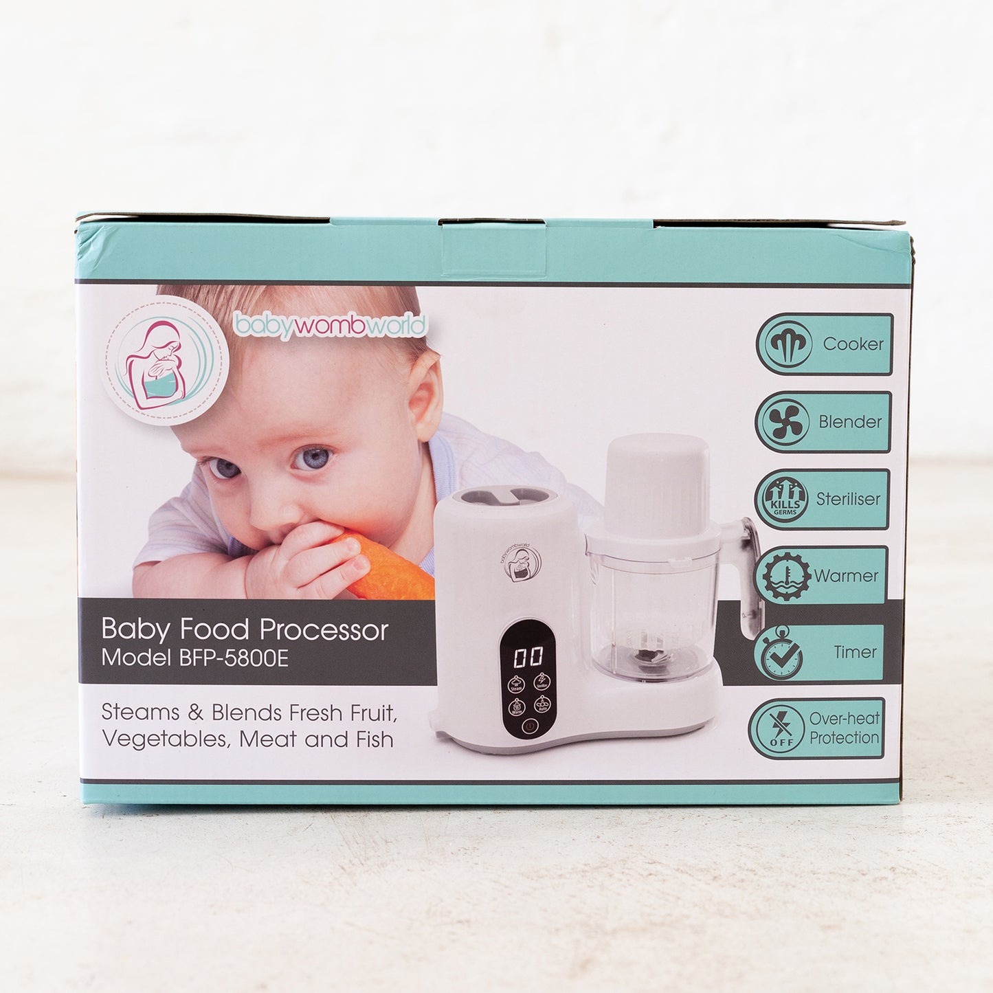 BABY FOOD PROCESSOR | Steamer, Blender and Milk Bottle Warmer