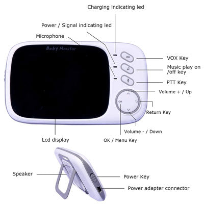 BABY MONITOR | Video with night vision