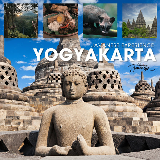 Indonesia Yogyakarta Javanese Experience: Kedung Kayang Waterfall + Borobudur + Gudeg lunch + Luwak Coffee + Prambanan Temple