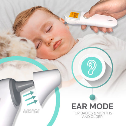 BABY THERMOMETER | 3-in-1 Infrared Ear & Forehead