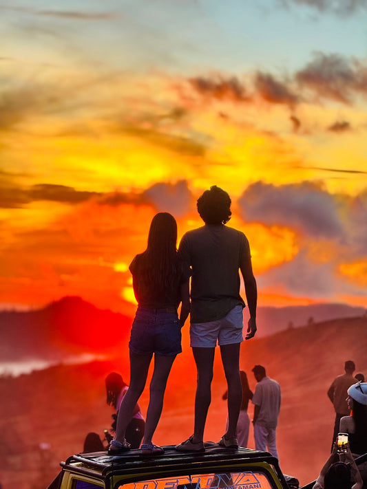 SUNRISE BALI | Jeep Excursion - Sunrise Photoshoot - Mount Batur + Lava Field
